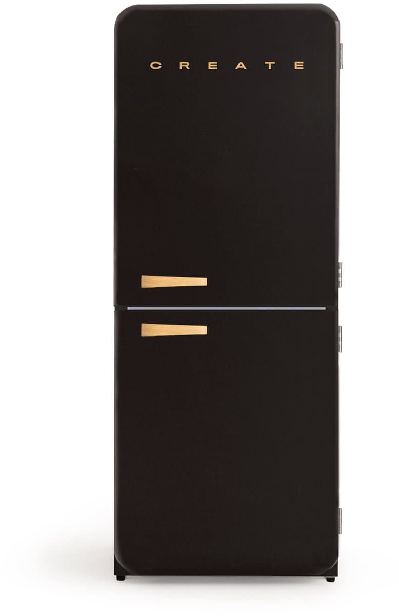 CREATE - Koelkast in retro stijl - FRIDGE RETRO COMBI 401 L — afbeelding 1