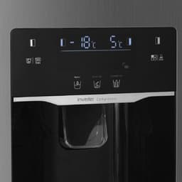 Wiggo WR-SBS18IME(X) - Amerikaanse Koelkast - No Frost - Water- en ijsdispenser - Met Display - Super Freeze - 513 Liter - 5 jaar garantie - Roestrvrijstaal — thumbnail 11