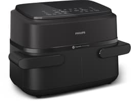 Philips 1000 Series Dual Basket Airfryer - NA150/00 - Dubbele Mand - Flexible Basket - 7.1L - Tot 5 Personen — thumbnail 2