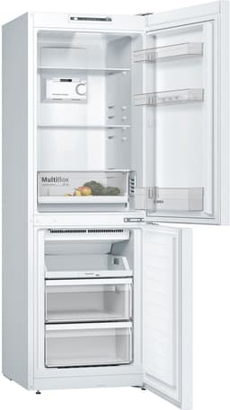 Bosch KGN33NWEB - Serie 2 - Koelkast - Koel-vriescombinatie - 176 cm x 60 cm - Total No Frost: Nooit meer ontdooien - Perfect Fit: zet je koelkast strak tegen de wand of in een nis -Wit — thumbnail 8