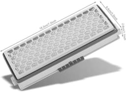 HEPA Airclean Plus 50-filters - 2 stuks geschikt voor Miele Complete C3 Powerline - S8340 stofzuiger - Air Clean SF-HA 50 geschikt voor C2 C3 Compact C1 C2-2 - Supremery 2-pack vervangende onderdelen — thumbnail 4