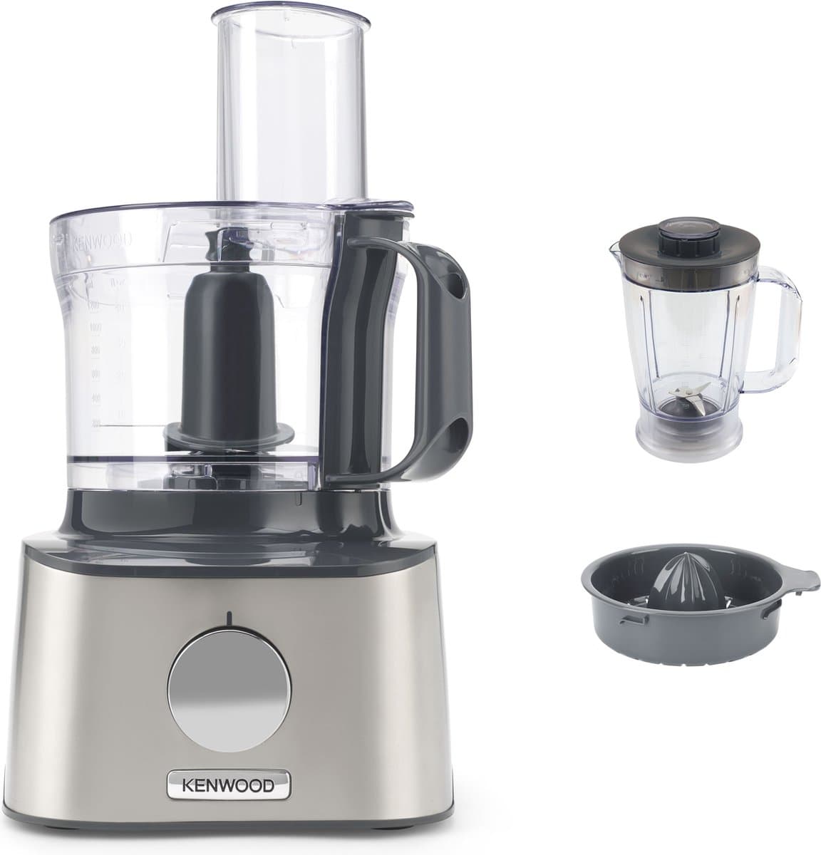 Kenwood Multipro Compact FDM301SS - Foodprocessor - Zilver - 2.1 Liter - 800 Watt — afbeelding 1