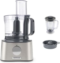 Kenwood Multipro Compact FDM301SS - Foodprocessor - Zilver - 2.1 Liter - 800 Watt — thumbnail 1