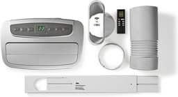 Nedis Mobiele Airconditioner - 12000 BTU - 100 m³ - 3 Snelheden - Afstandsbediening - Uitschakeltimer - Grijs / Zwart — thumbnail 9