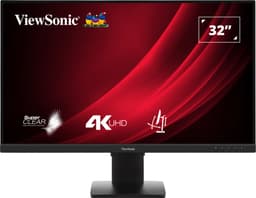 ViewSonic VG3208-4K - LED-monitor 32" (31.5" zichtbaar) - 3840 x 2160 4K @ 60 Hz - VA - 300 cdm² - 3000:1 - HDR10 - 4 ms - 2xHDMI, DisplayPort — thumbnail 1