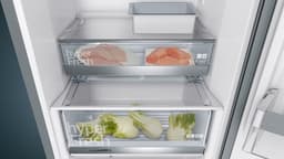 Siemens KG39E8XBA -Koelvriescombinatie -Koelkast - 201x60 - Energielabel B - hyperFresh 0°C meer ruimte voor groente en fruit - superKoelen: snel koelen van verse producten - Zwart — thumbnail 7