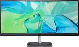 Acer CB343CUR computer monitor 86,4 cm (34") 3440 x 1440 Pixels UltraWide Quad HD LED Zwart, Zilver — thumbnail 1
