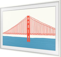 Samsung - The Frame (2021) 
- 65" Lijst - Wit- VG-SCFA65WTBXC — thumbnail 4