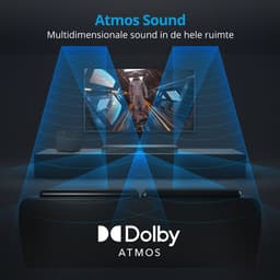 MEDION S61022 3.1 Dolby Atmos Soundbar met draadloze subwoofer (voor tv-apparaten, Bluetooth 5.3, HDMI eARC CEC, — thumbnail 10