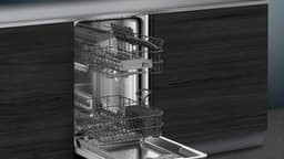 Siemens SR61HX16KE - iQ100 - Vaatwasser- Inbouwvaatwasser - 45 cm - Smal model - Energielabel E - Home Connect - varioSpeed Plus: je vaat tot wel drie keer zo snel schoon -infoLight — thumbnail 8
