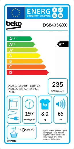 Beko DS8433GX0 - Warmptepompdroger — thumbnail 3