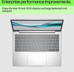 HP EliteBook 660 G11 Intel Core Ultra 5 125U Laptop 40,6 cm (16") WUXGA 8 GB DDR5-SDRAM 256 GB SSD Wi-Fi 6E (802.11ax) Windows 11 Pro AI PC Zilver — thumbnail 7