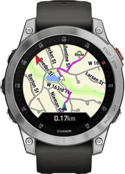Garmin Epix Multisport Smartwatch - Helder amoled scherm - Geavanceerde GPS tracker - Multisport - 10ATM waterdicht - Slate/ Stainless steel — thumbnail 21