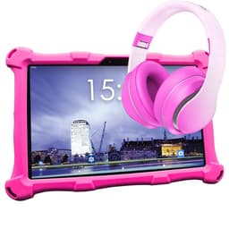 AngelTech Kinderpakket XL - Kindertablet XL + Kinderkoptelefoon - Combipakket - Kindertablet Vanaf 3 Jaar – Kinder Tablet – Kids Tablet - Tablet voor Kinderen - Roze — thumbnail 1