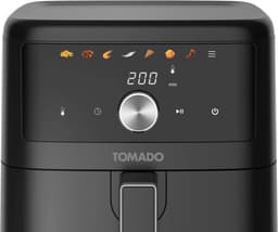 Tomado TAF6001B - Airfryer XXL - 6 liter - Hetelucht friteuse - 1000 gr friet - Digitaal display - Zwart — thumbnail 4