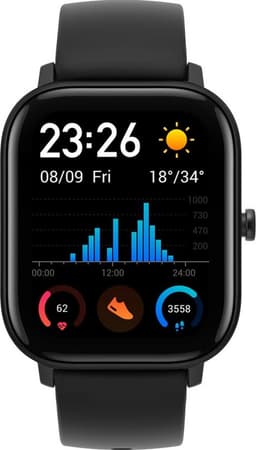 Amazfit GTS 2 - Smartwatch - 43 mm - Zwart — thumbnail 5