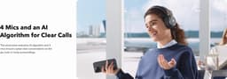 Soundcore Space One Pro by Anker - Draadloze Over-ear Koptelefoon Zwart - Headphones - Active Noise Cancelling, Multipoint Connection, 60 uur Accuduur, Bluetooth 5.3, LDAC, Hi-Res Certified, klein opvouwbaar — thumbnail 13