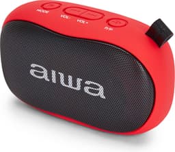 AIWA BS-110RD Bluetooth speaker - Rood / Zwart — thumbnail 3