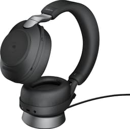 Jabra Evolve2 85 Link380a MS Stereo Stand Black — thumbnail 2