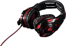 Modecom VOLCANO GHOST Headset Bedraad Hoofdband Gamen Zwart, Rood — thumbnail 4