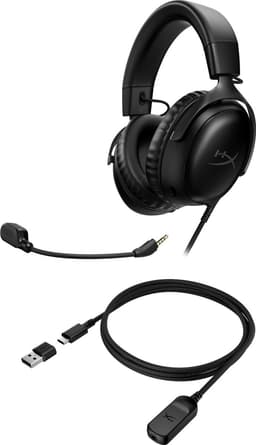 HyperX Cloud III Gaming Headset - PC, PS5, Xbox Series X|S - Zwart — thumbnail 11