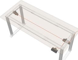 Bureau zit sta elektrisch verstelbaar - game bureau - ergonomische werkplek - 130 kg belastbaar - 180 x 80 cm — thumbnail 9