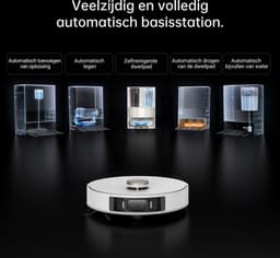 Dreame L20 Ultra - Robotstofzuiger met Dweilfunctie - Dubbele reiniging - Navigatie in het donker - AI object herkenning - Geschikt voor huisdierharen — thumbnail 12