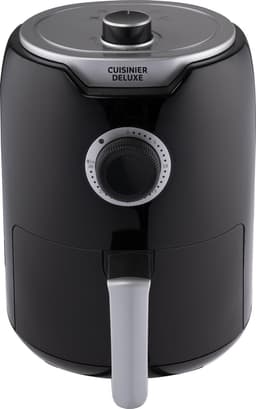 Cuisinier Deluxe Hetelucht friteuse - Airfryer - Gezond Frituren - Hetelucht Frietpan - met Timer - 2 Liter — thumbnail 1