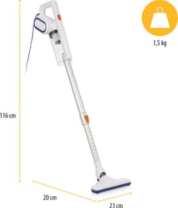 Tristar Steelstofzuiger SZ-2308 - 2-in-1 steelstofzuiger met afneembare kruimeldief - Stofzuiger & handstofzuiger - Regelbare zuigkracht - Snoer 6 meter - Wit — thumbnail 5