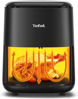 Tefal Easy Fry Compact EY1458 - Airfryer - 3L - 1300W - Compact Design - Zwart — thumbnail 4