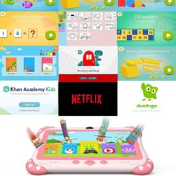 Kindertablet - Tablet voor Kinderen - 7 Inch - Ouderlijk Toezicht - 32GB Opslag — thumbnail 2
