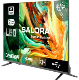 Salora LEDTV32 - Led TV - 32 Inch - HD - TV 32 Inch - TV - Zwart - Non-smart tv — thumbnail 3