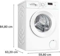 Bosch WGE02402FG - Serie 2 - Wasmachine - 7 kg - 1400 rpm -Energielabel A - 65% snellere was door SpeedPerfect - NL/FR display - Stil en zuinig model — thumbnail 9