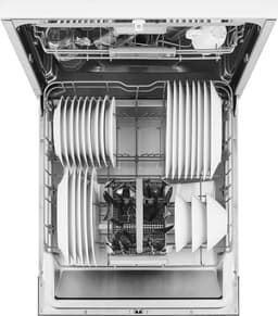 Inventum IVW6050A inbouw vaatwasser - 14 couverts - Volledig integreerbaar - Besteklade-Bestekmand - Stil: 42 dB - 8 programma’s - Max nishoogte 86,5 cm - Binnenverlichting - Projectie vloer - Extra droog optie - Startuitstel - Energielabel C — thumbnail 8