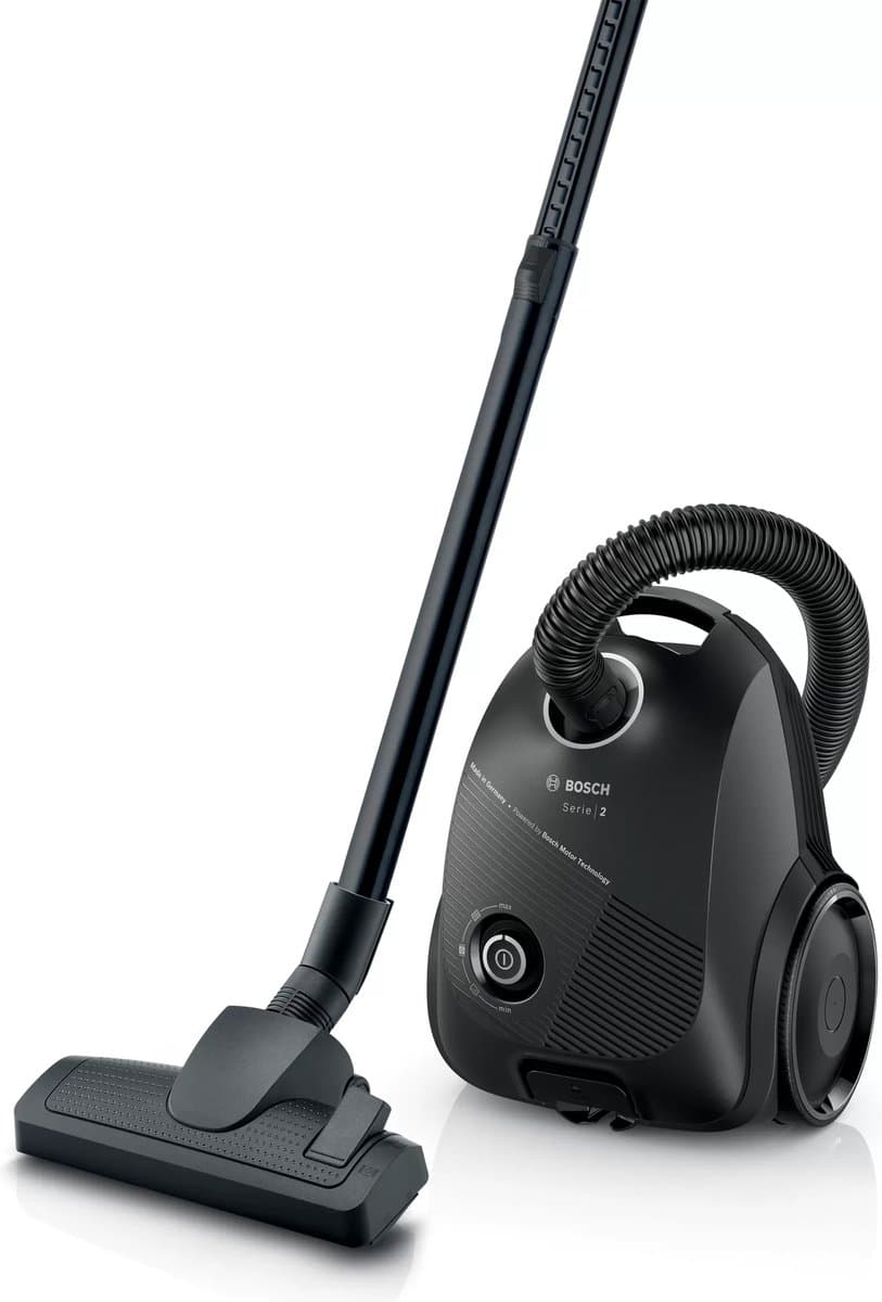 Bagged Vacuum Cleaner BOSCH BGBS2BA2 Black 600 W — afbeelding 1