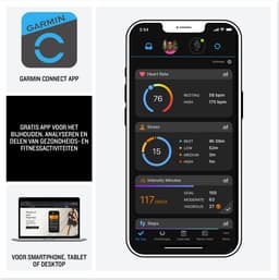 Garmin Venu 3s - Smartwatch - AMOLED-Scherm - 41mm - Dust Rose — thumbnail 5