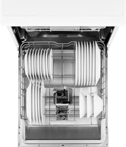 Inventum VVW6046AW energiezuinige vaatwasser - 14 couverts - Besteklade-Bestekmand - Stil: 42 dB - 7 programma’s - Deur opent automatisch - Startuitstel - Energielabel C - Vrijstaand - Wit — thumbnail 4