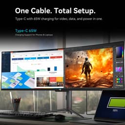TITAN ARMY C49C1S Gaming Monitor 49" 1800R, 5120x1440, 240Hz, 1ms reactietijd — thumbnail 16