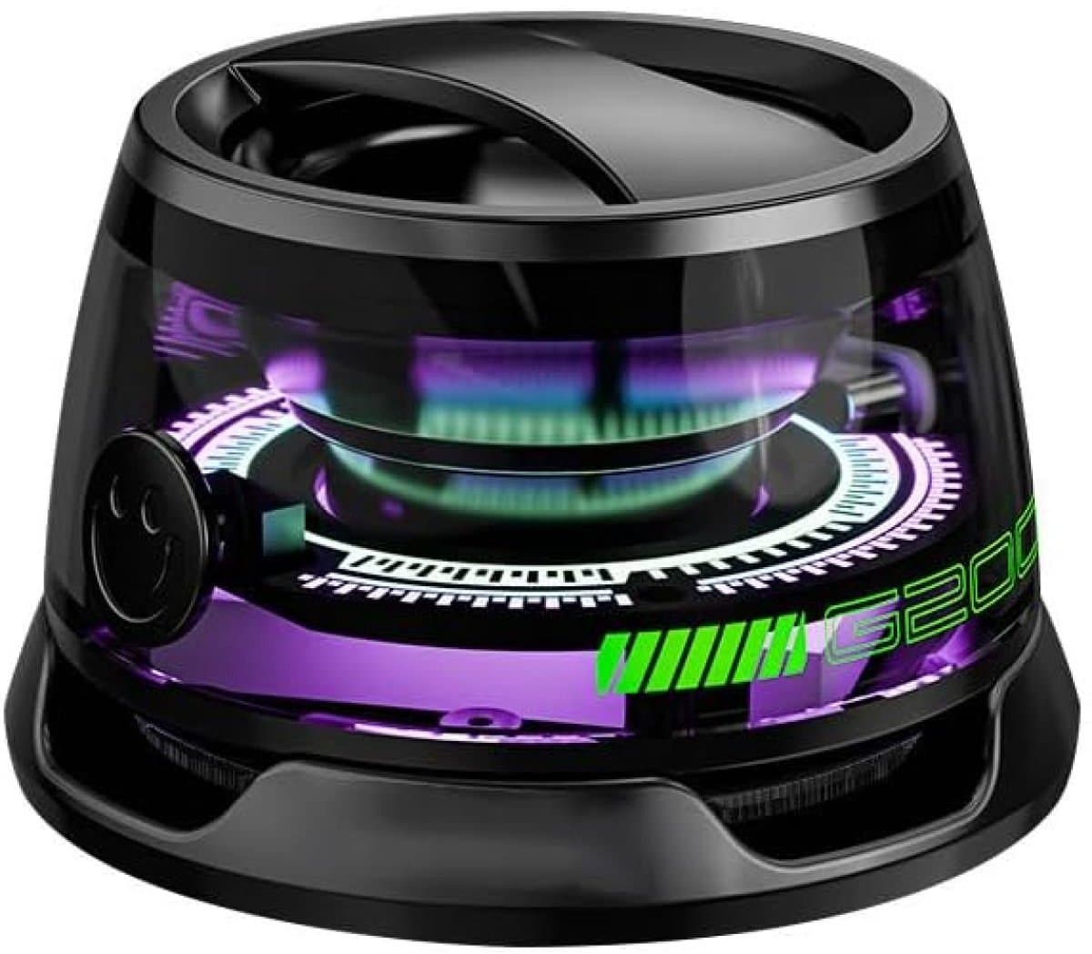 carmdering - Magnetische Bluetooth Luidspreker -draadloze Bluetooth Mini Speaker - Draagbare Speaker - Mini Audio Systeem - Bluetooth 5.3 Connectiviteit - Sterke Magnetische Houder - Duurzaam ABS Materiaal - Ideaal Voor Outdoor Reizen - 1 Stuk — afbeelding 1