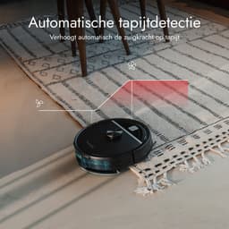 Bloomfold Robotstofzuiger met Dweilfunctie & Leegstation - 19.000Pa Zuigkracht – LiDAR Navigatie - 180 minuten - Slimme AI Robot Stofzuiger - Geschikt voor Huisdierhaar — thumbnail 8