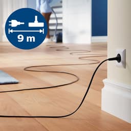 Philips 2000-Serie Stofzuiger met Zak - 900 W – Inclusief 4 Stofzakken en Extra Filter - Compact & Licht - 9 meter bereik - (FC8253/09) — thumbnail 7