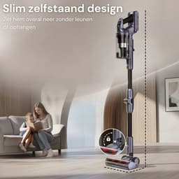 Vesora® 3-in-1 Buigbare Steelstofzuiger Draadloos zonder Zak - FLEX - Draadloze Stofzuiger - Kruimeldief Snoerloos - Vacuum Cleaner - Handstofzuiger - Stofzuiger Steel met Hepa Filter - Stofzuiger Huisdieren - Zakloze Stofzuiger — thumbnail 12