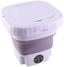 SPHProducts - Draagbare opvouwbare wasmachine - Mini-wasmachine - Automatisch wassen - 11 liter - Reiswasmachine - Geschikt voor camping en huis - EU- — thumbnail 1
