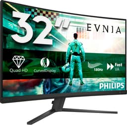 Philips Evnia 32M2C3500L - Curved QHD Gaming Monitor - 180hz - 32 inch — thumbnail 6