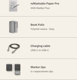 reMarkable Paper Pro met Marker Plus en Zwarte Magnetische Hoes - digitaal notitieblok — thumbnail 8