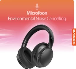 Hoofdtelefoon Draadloos | Bluetooth 5.4 | Draadloze Over-Ear Hoofdtelefoon | Opvouwbare Koptelefoon met Microfoon | 10 Uur Batterij | USB-C Aansluiting — thumbnail 6