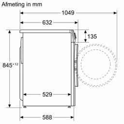 Siemens WG44G2ZMFG - iQ500 - Wasmachine - 9 kg - 1400 rpm - Energielabel A - smartFinish: vermindert kreukels tot 50% - speedPack L: verkort wasprogramma's met varioSpeed - NL/FR — thumbnail 10