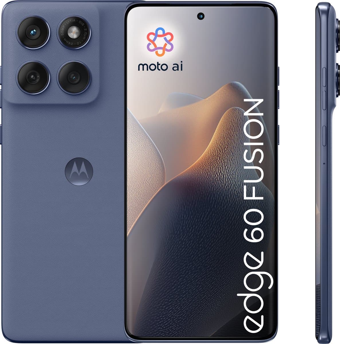 Motorola edge 60 fusion - 8/256GB - Slipstream (Grijs) — afbeelding 1