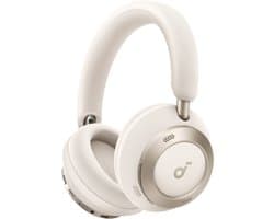 Soundcore Space One Pro by Anker, adaptieve actieve ruisonderdrukking, 6 microfoons, opvouwbaar design, 60 uur lossless audio, ultrasnel opladen, hi-res draadloze audio via LDAC, comfortabele pasvorm