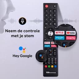 40 Inch Smart TV met Google Assistant en Android 14 - Full HD TV met Chromecast — thumbnail 4